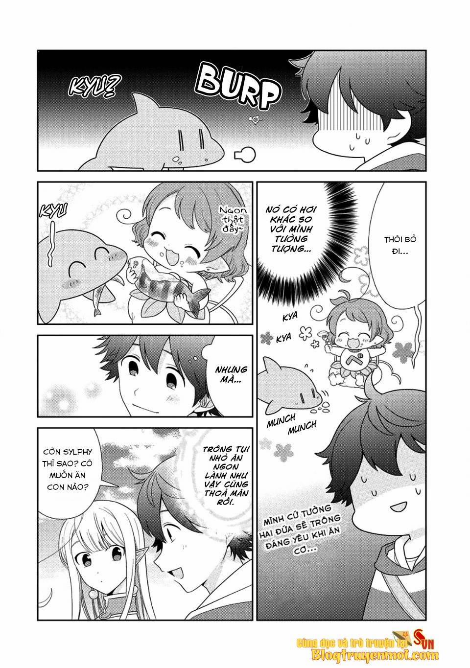 Seirei-Tachi No Rakuen To Risou No Isekai Seikatsu 7 trang 9