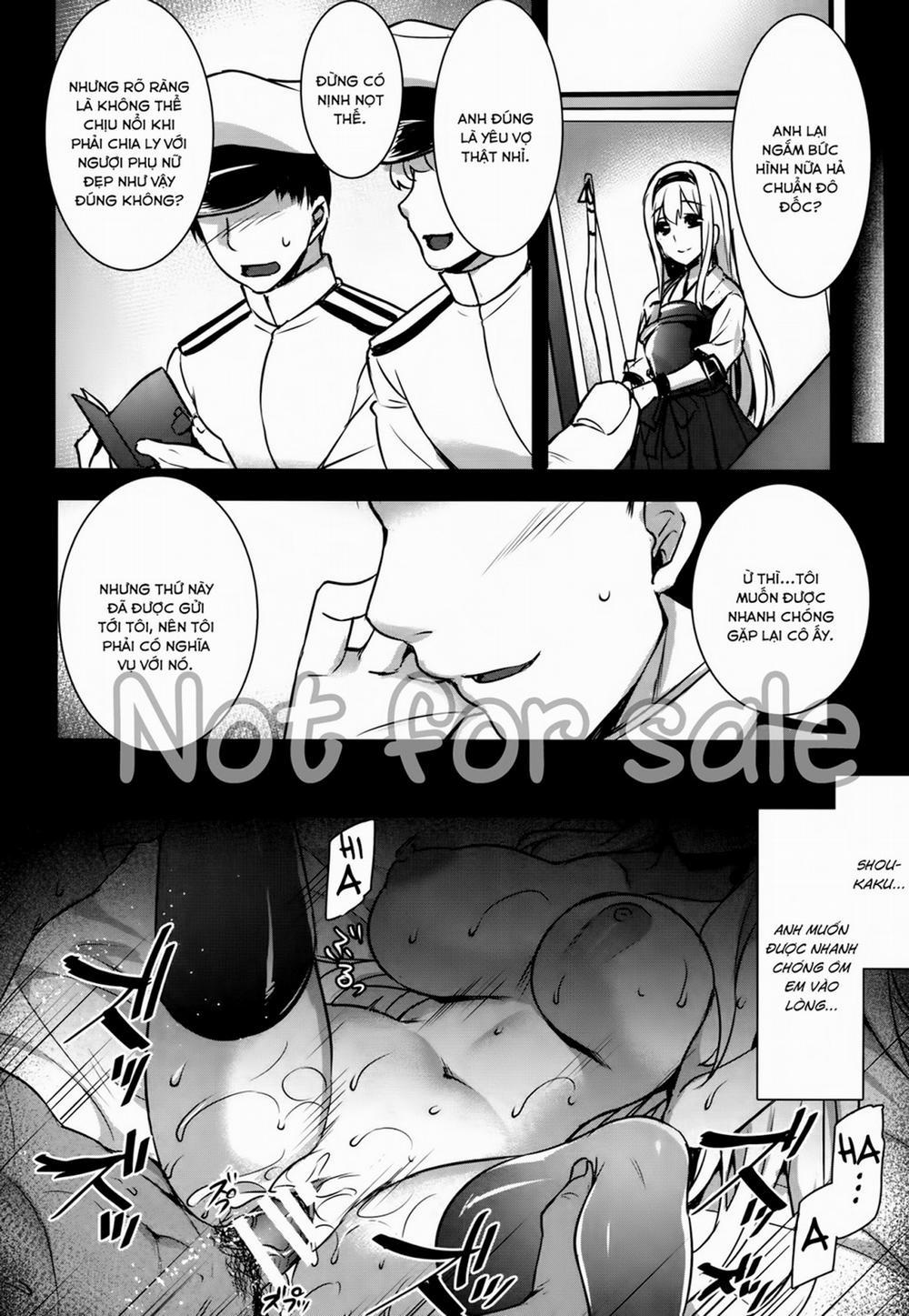 Seisai Kuubo Ga Netoraremashite ~Shoukaku Hen~ (Kancolle) Oneshot trang 13