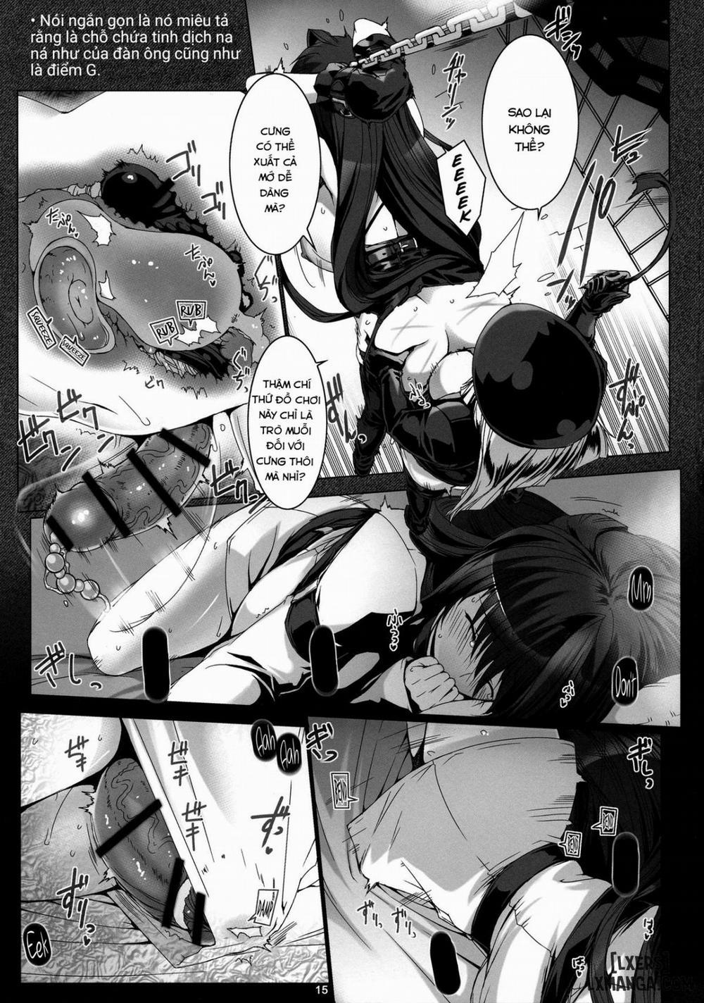 Seishi Kangoku Futanari Kyousei Jii Choukyou Oneshot trang 16