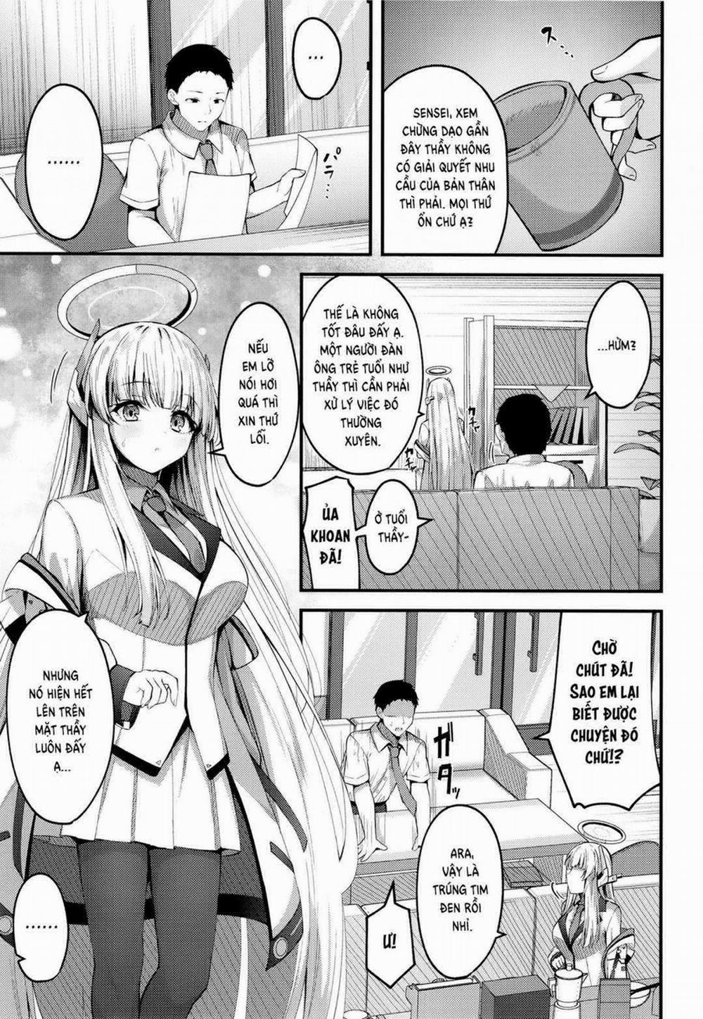 Seishori NOR Asobi – Ryoute ni Sensei to Yuuka-chan Oneshot trang 4