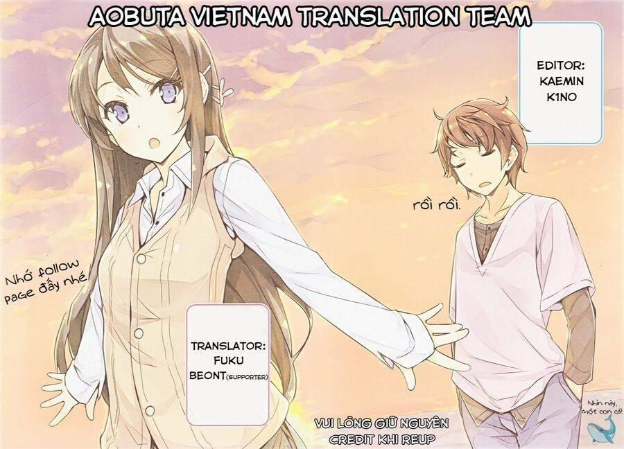 Seishun Buta Yarou Wa Yumemiru Shoujo No Yume Wo Minai 4 trang 0