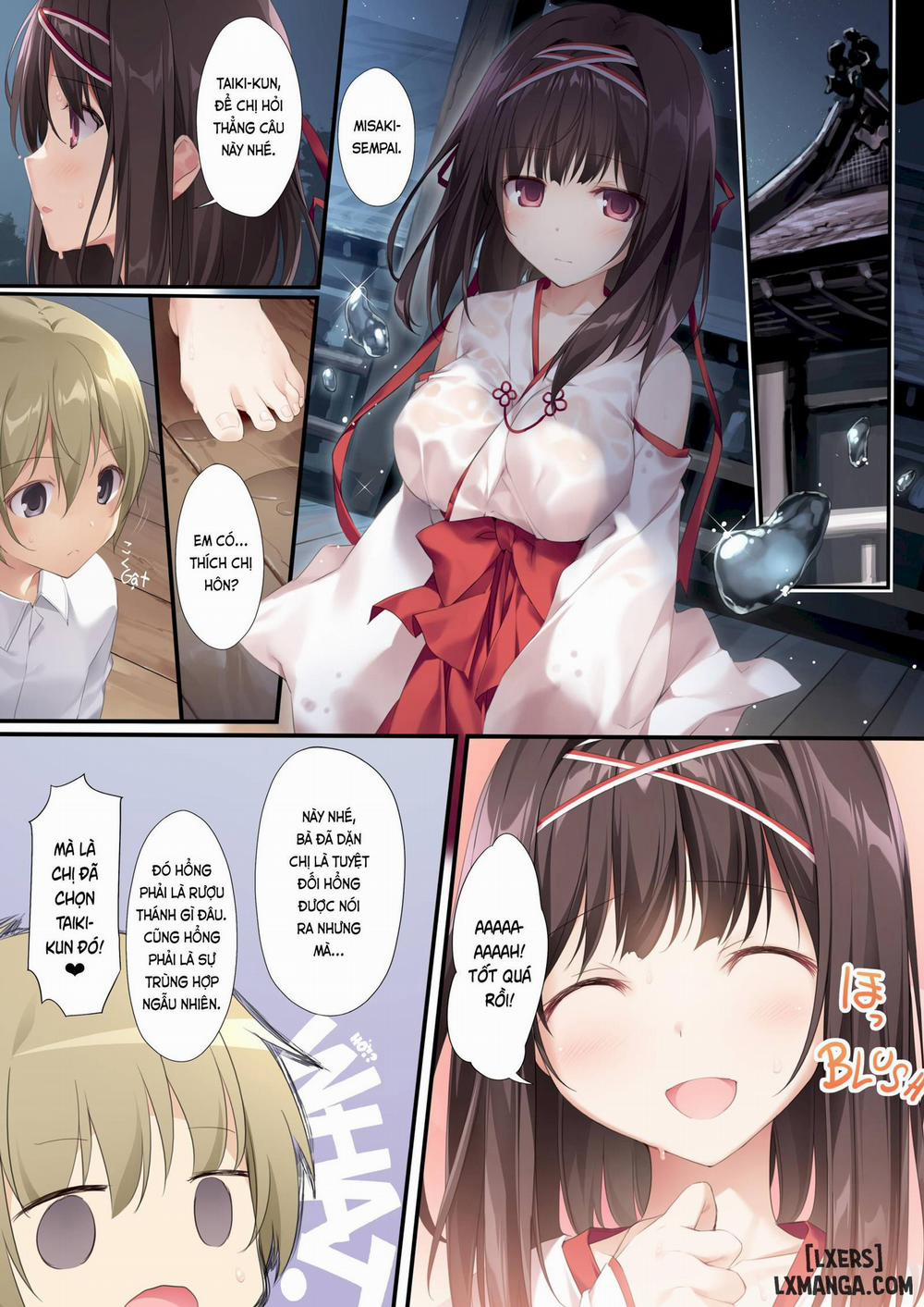 Seiso Bitch na Miko Senpai 1 trang 22