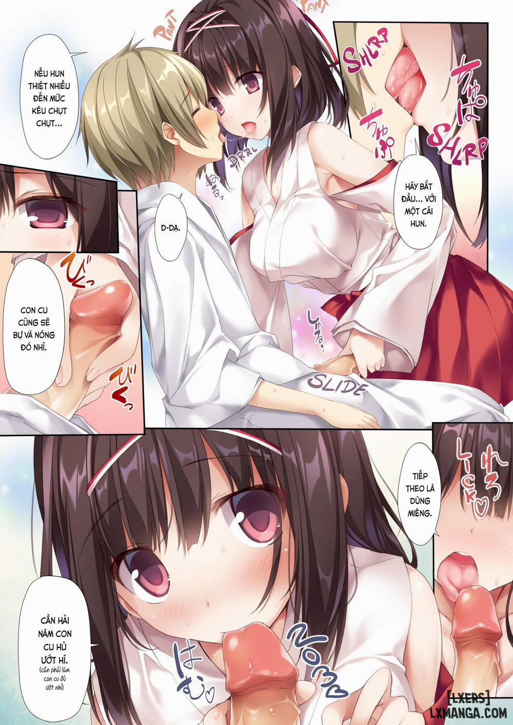 Seiso Bitch na Miko Senpai 1 trang 4