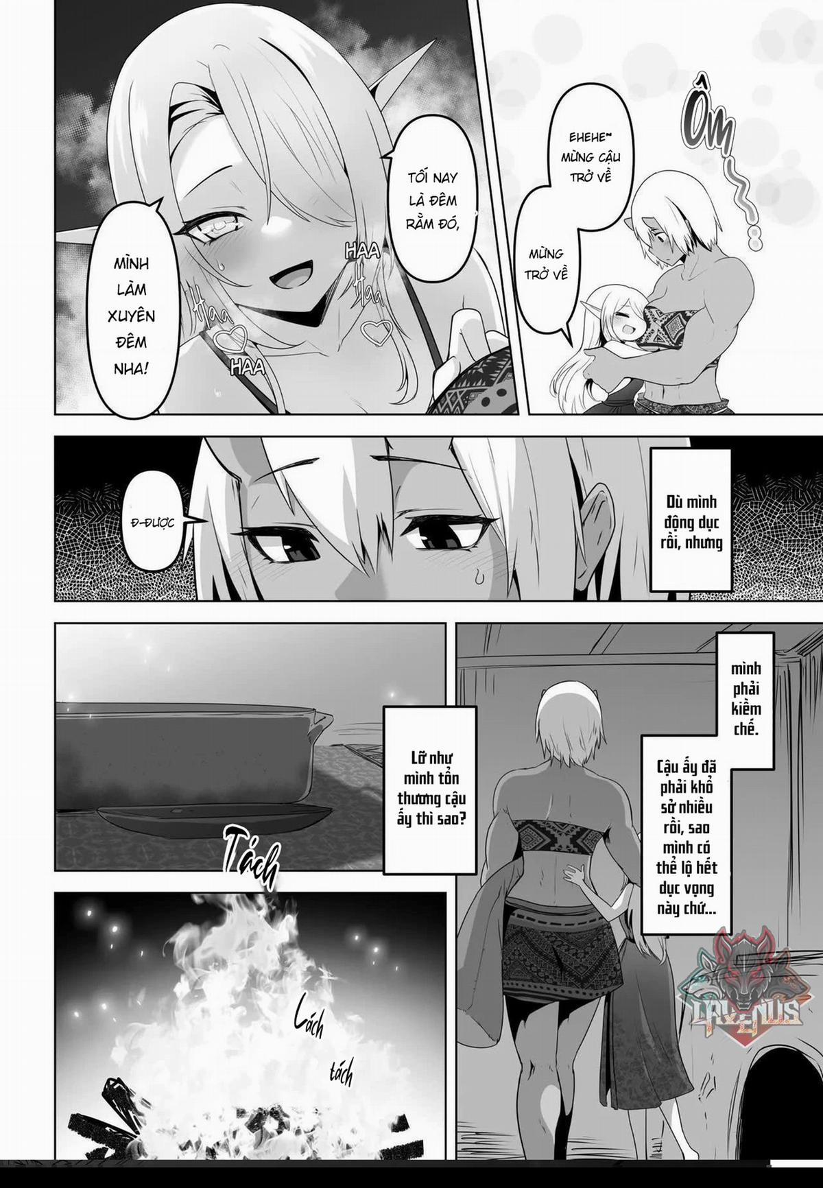 Seiyoku Tsuyo Tsuyo Elf Wa Muriyari Okashite Hoshii 4 trang 17