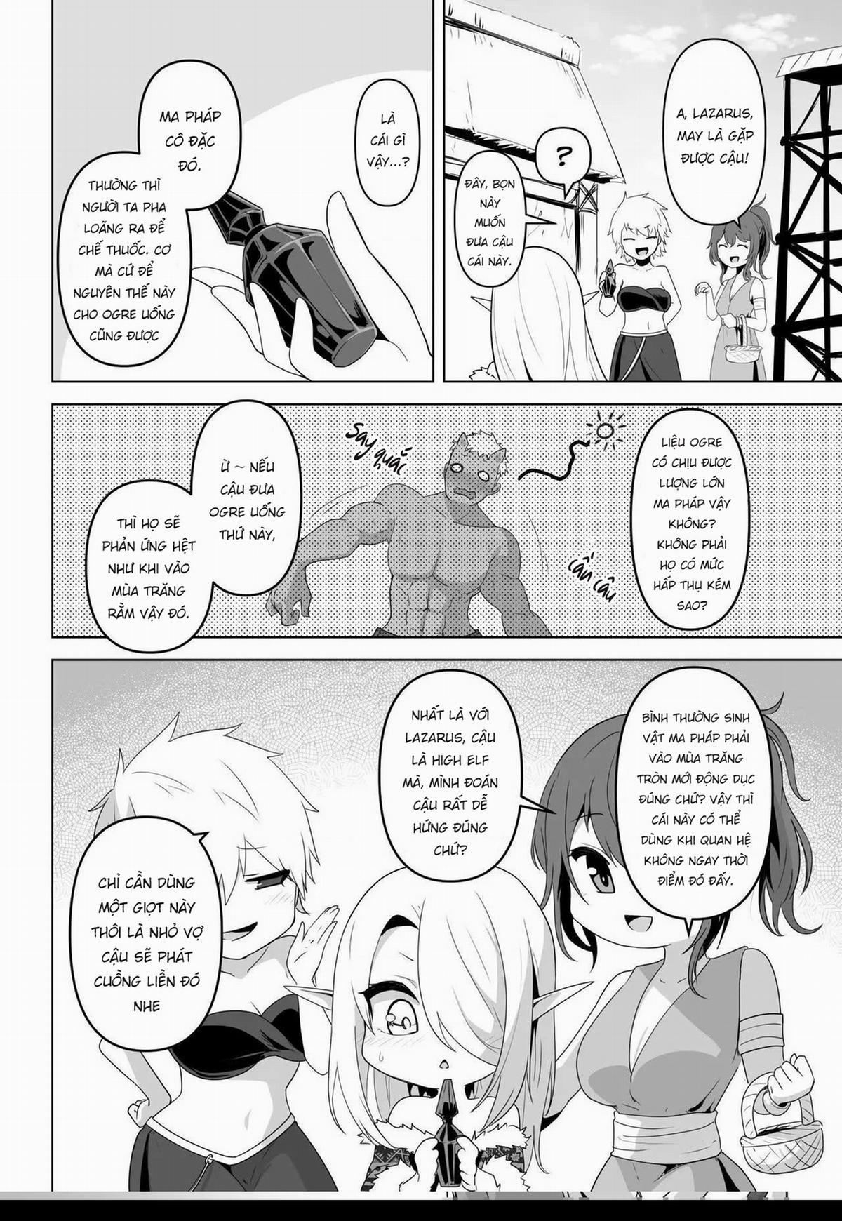 Seiyoku Tsuyo Tsuyo Elf Wa Muriyari Okashite Hoshii 4 trang 5