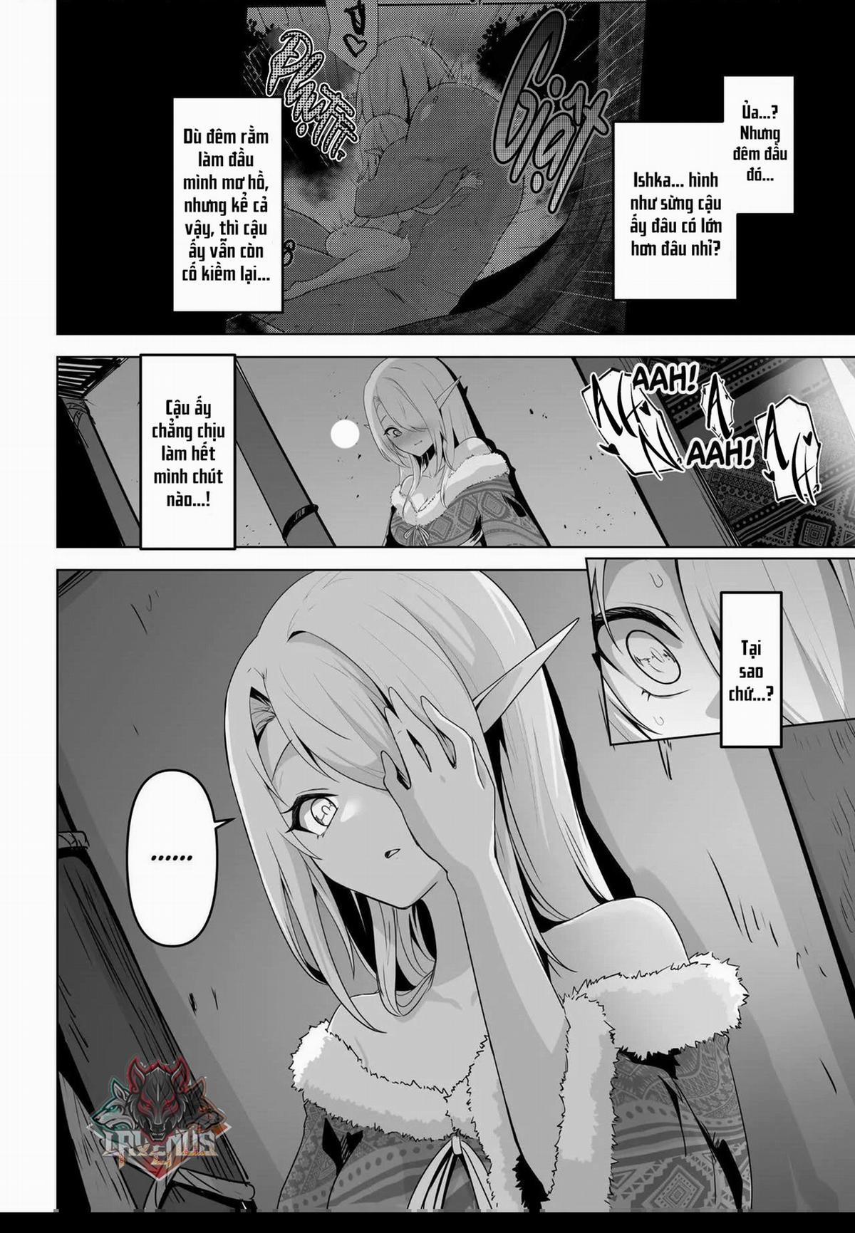 Seiyoku Tsuyo Tsuyo Elf Wa Muriyari Okashite Hoshii 4 trang 9