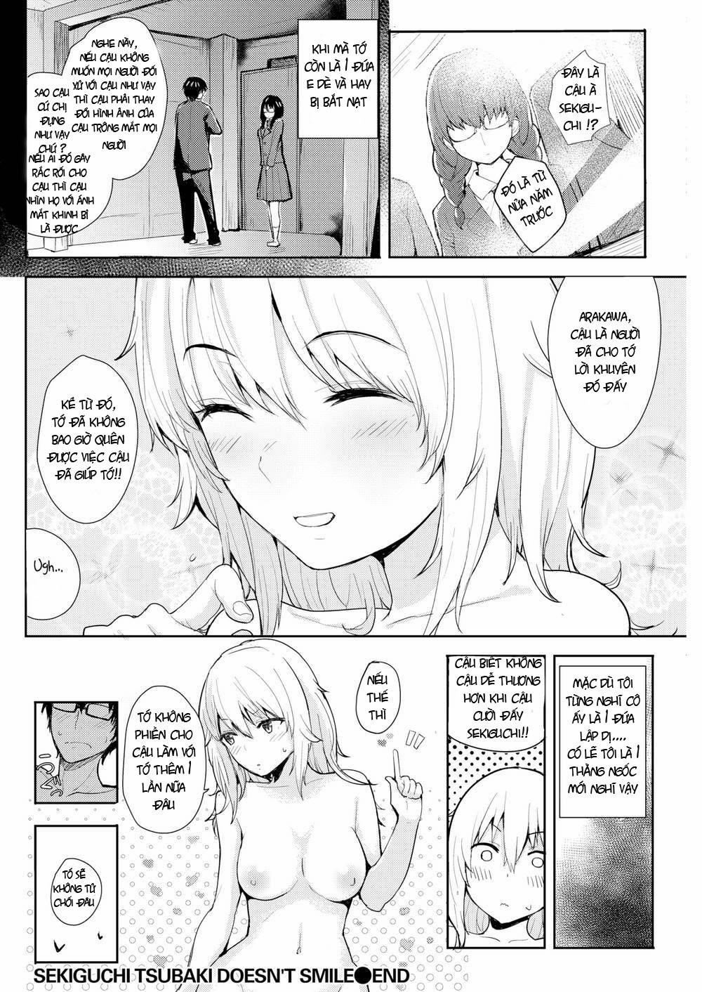 Sekiguchi Tsubaki Doesn't Smile Oneshot [Không che] trang 20