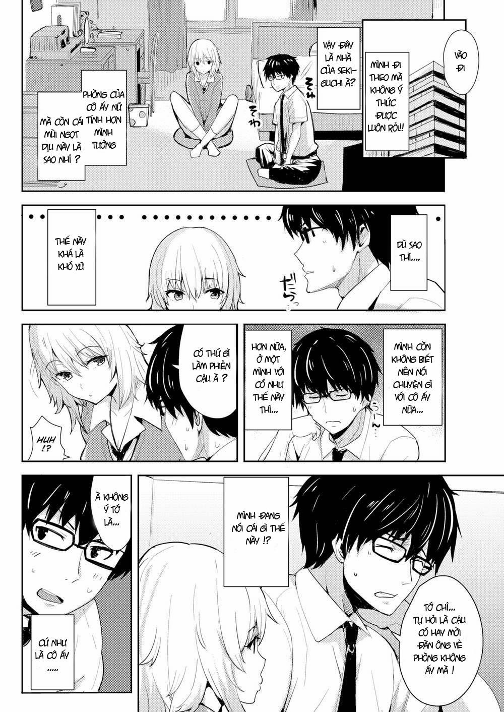 Sekiguchi Tsubaki Doesn't Smile Oneshot [Không che] trang 4