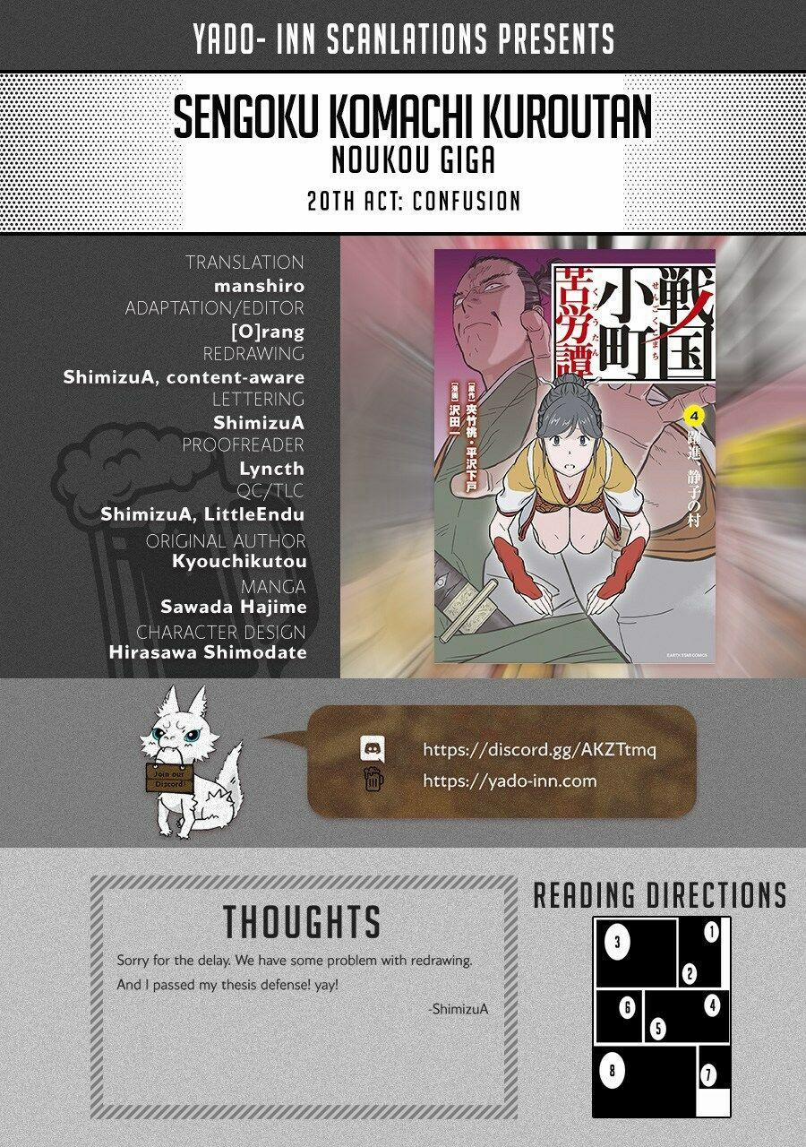 Sengoku Komachi Kurou Tan! 20 trang 1