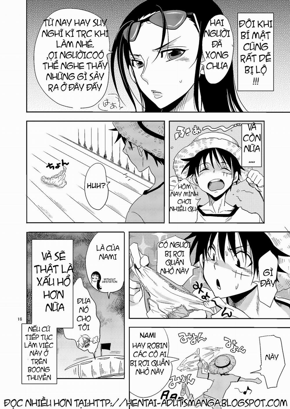 Senjou no Pinkuna Yomoyamabanashi (One Piece) Oneshot trang 14