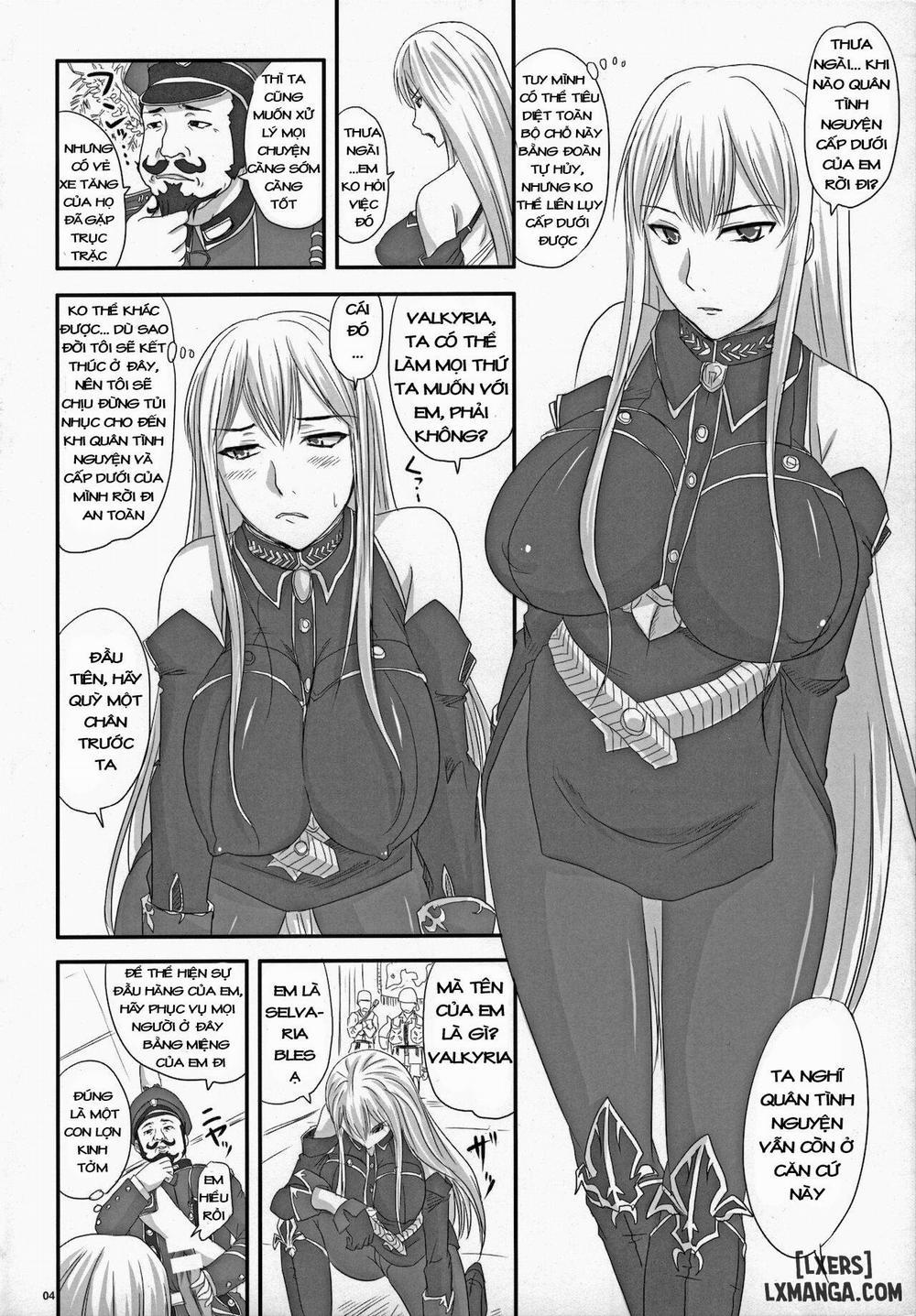 Senjou no Valkyria Dase Selvaria no Naka ni oneshot trang 3
