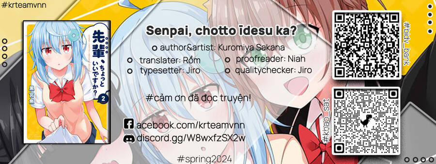 Senpai, Chotto Īdesu Ka? 13 trang 0