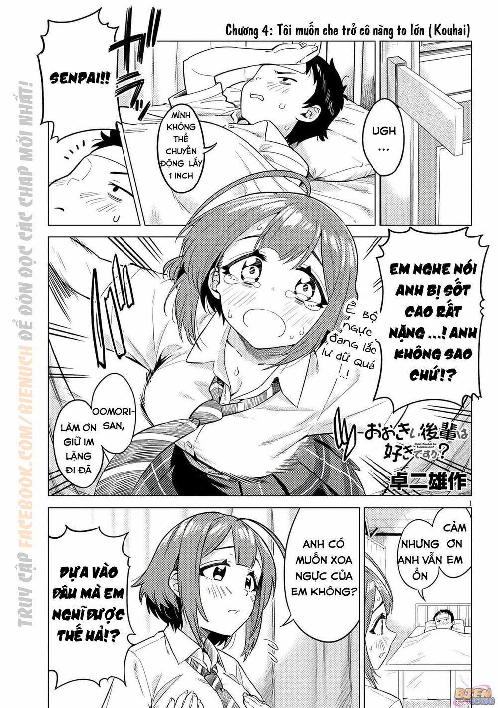 Senpai Có Thích Đàn Em Bb (Big Boobs) 4 trang 1
