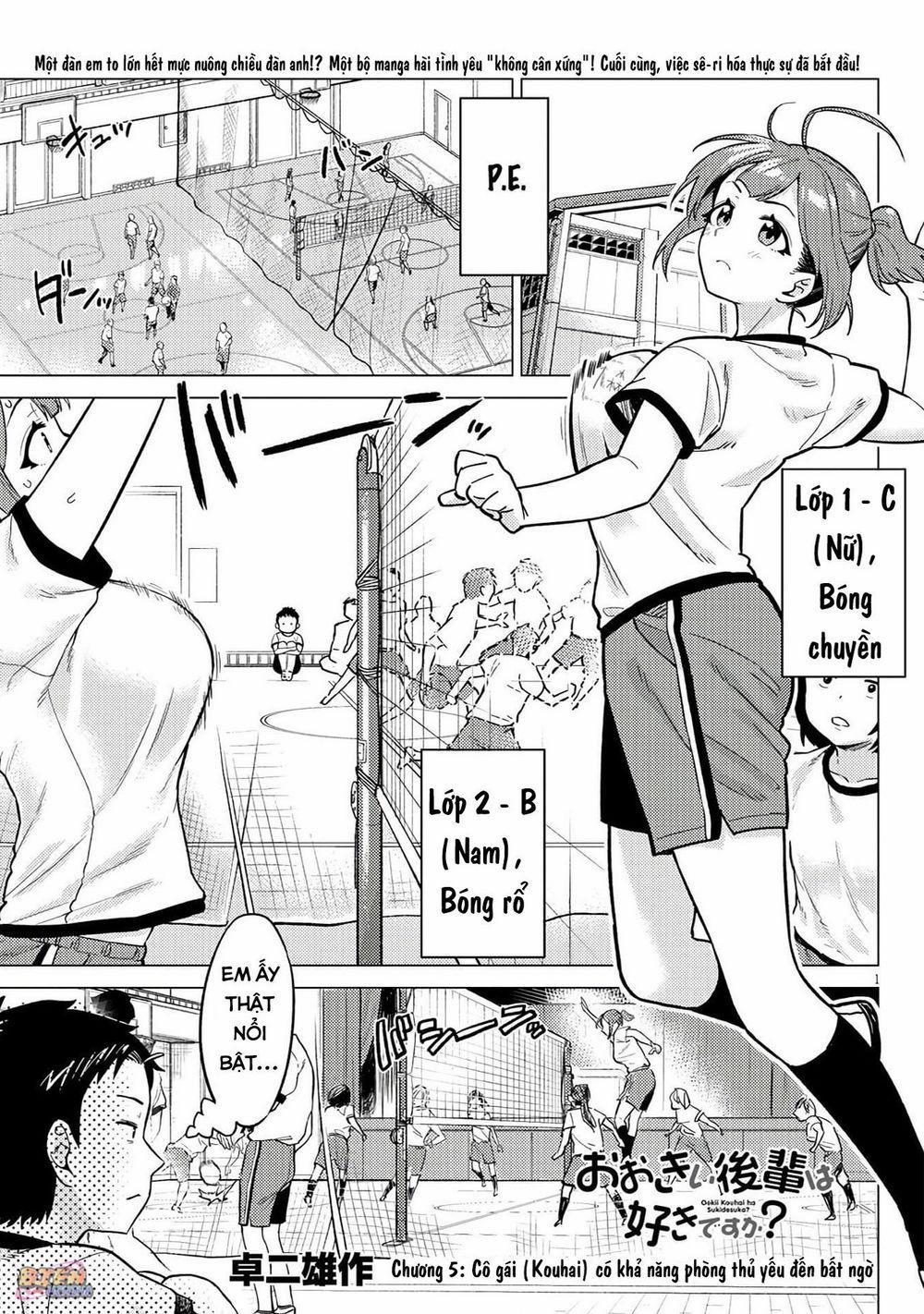 Senpai Có Thích Đàn Em Bb (Big Boobs) 5 trang 1