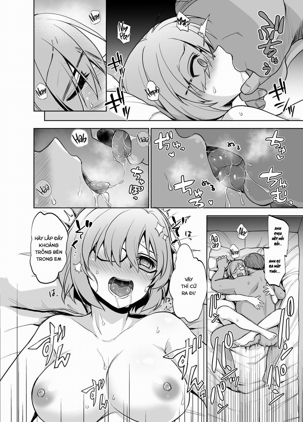 Senpai ga Rayshift Chuu Dake Kankei o Sematte Kuru Seiyoku Ousei na Chaldea Shokuin Oji-san to Mash (Fate/Grand Order) Oneshot trang 20
