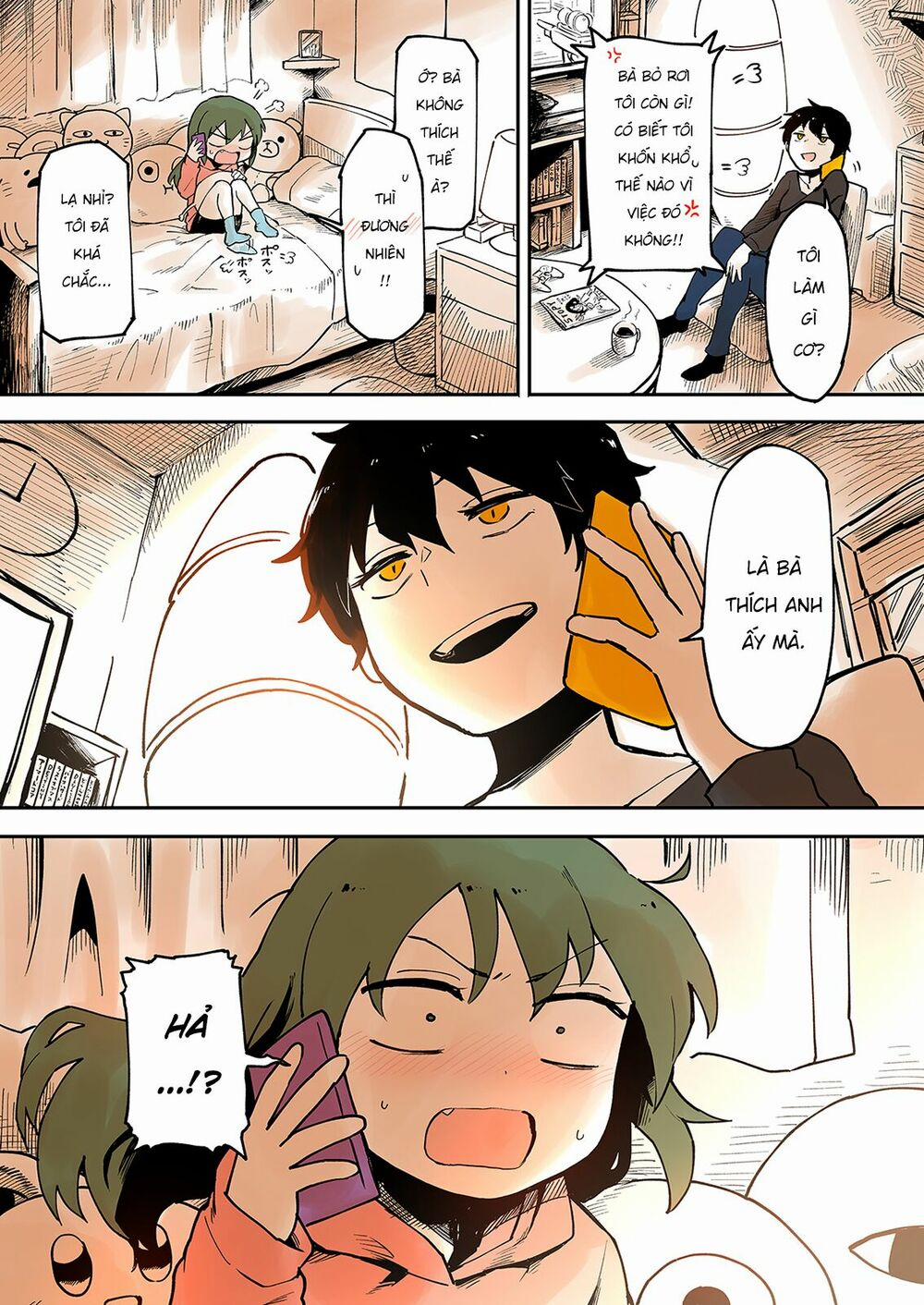 Senpai Ga Urusai Kouhai No Hanashi 17 trang 1