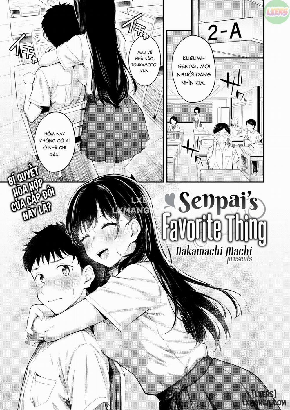 Senpai's Favorite Thing Oneshot trang 3