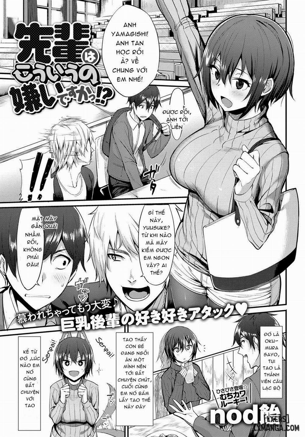 Senpai wa Kouiu no Kiraidesuka Oneshot trang 0