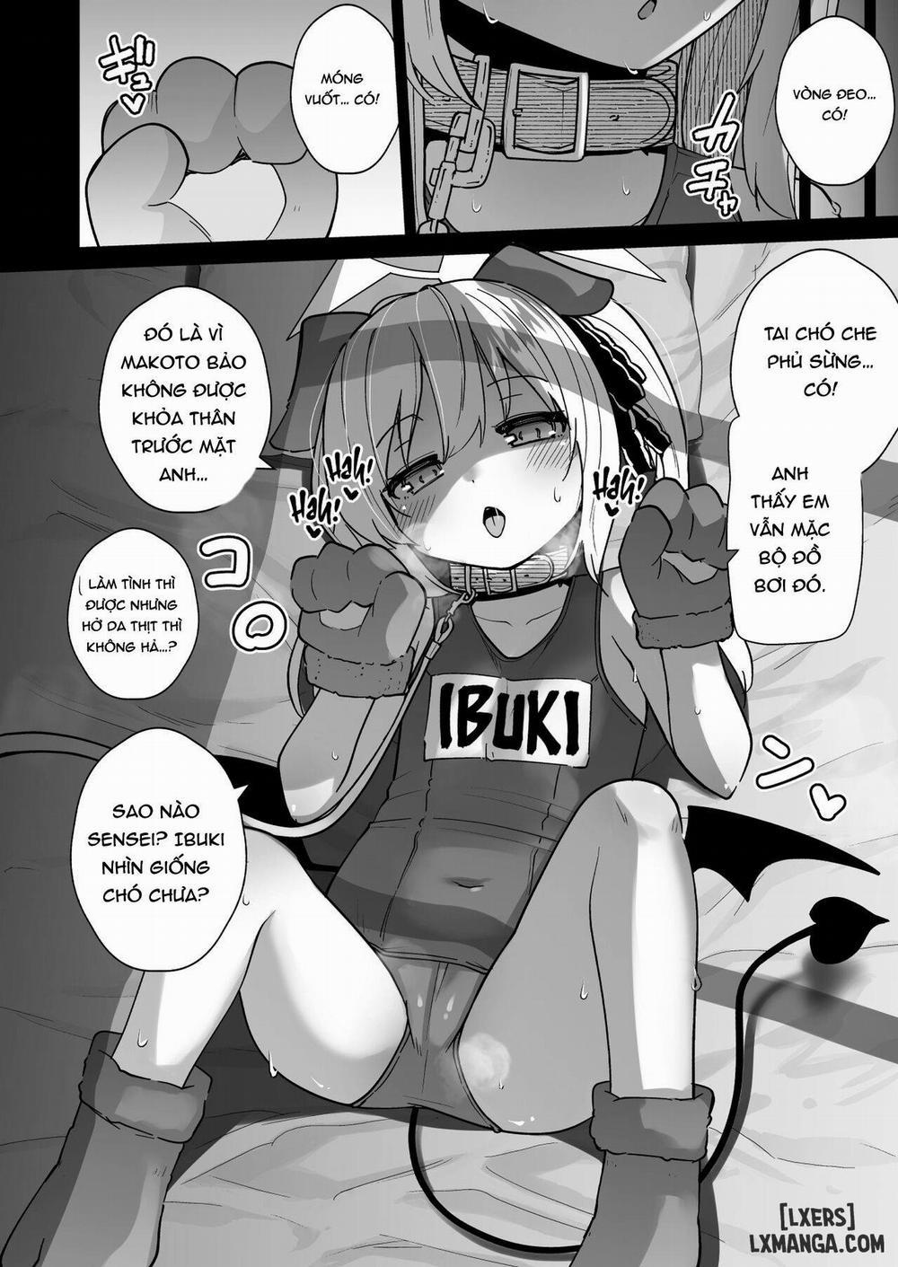 Sensei! Bạn có muốn chơi giả vờ nuôi chó với Ibuki không? 1 trang 17