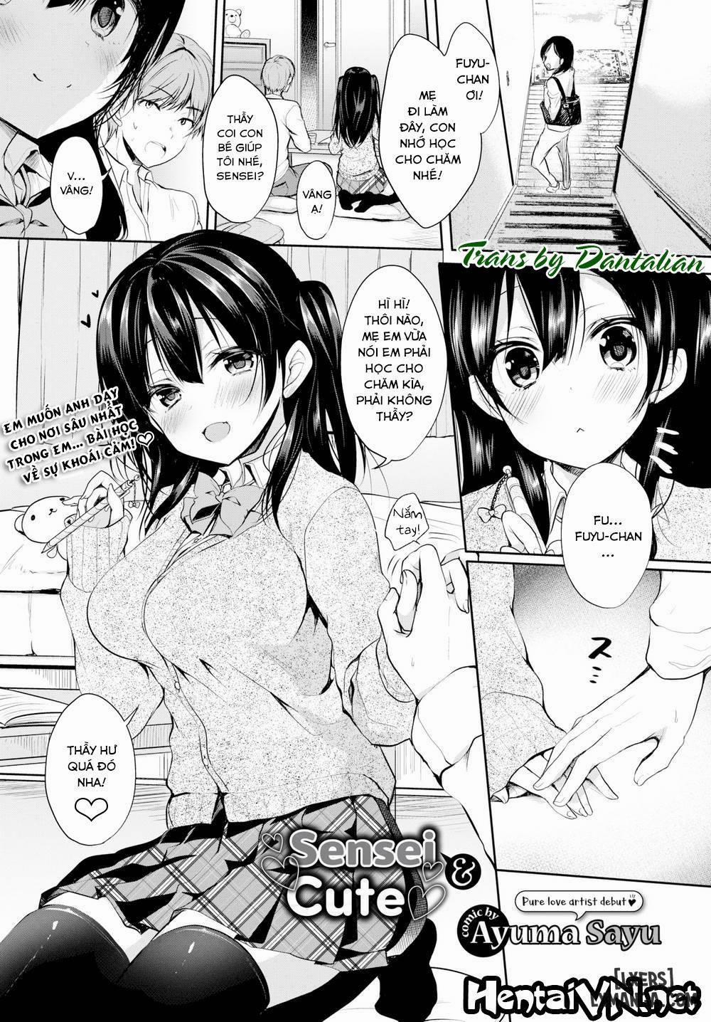Sensei & Cute Oneshot trang 0