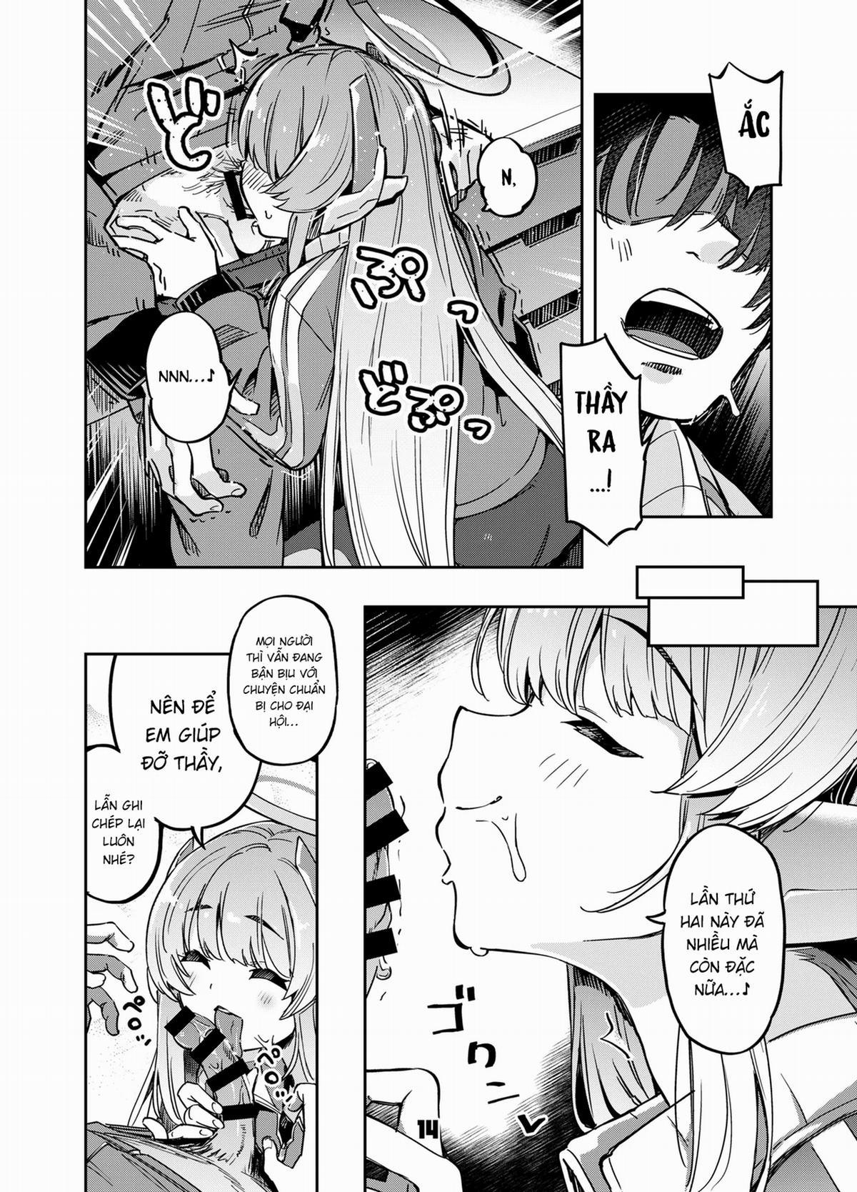 Sensei! Đừng Nói Cho Yuuka-Chan Biết Đấy Nhé! - Blue Archive OneShot trang 12