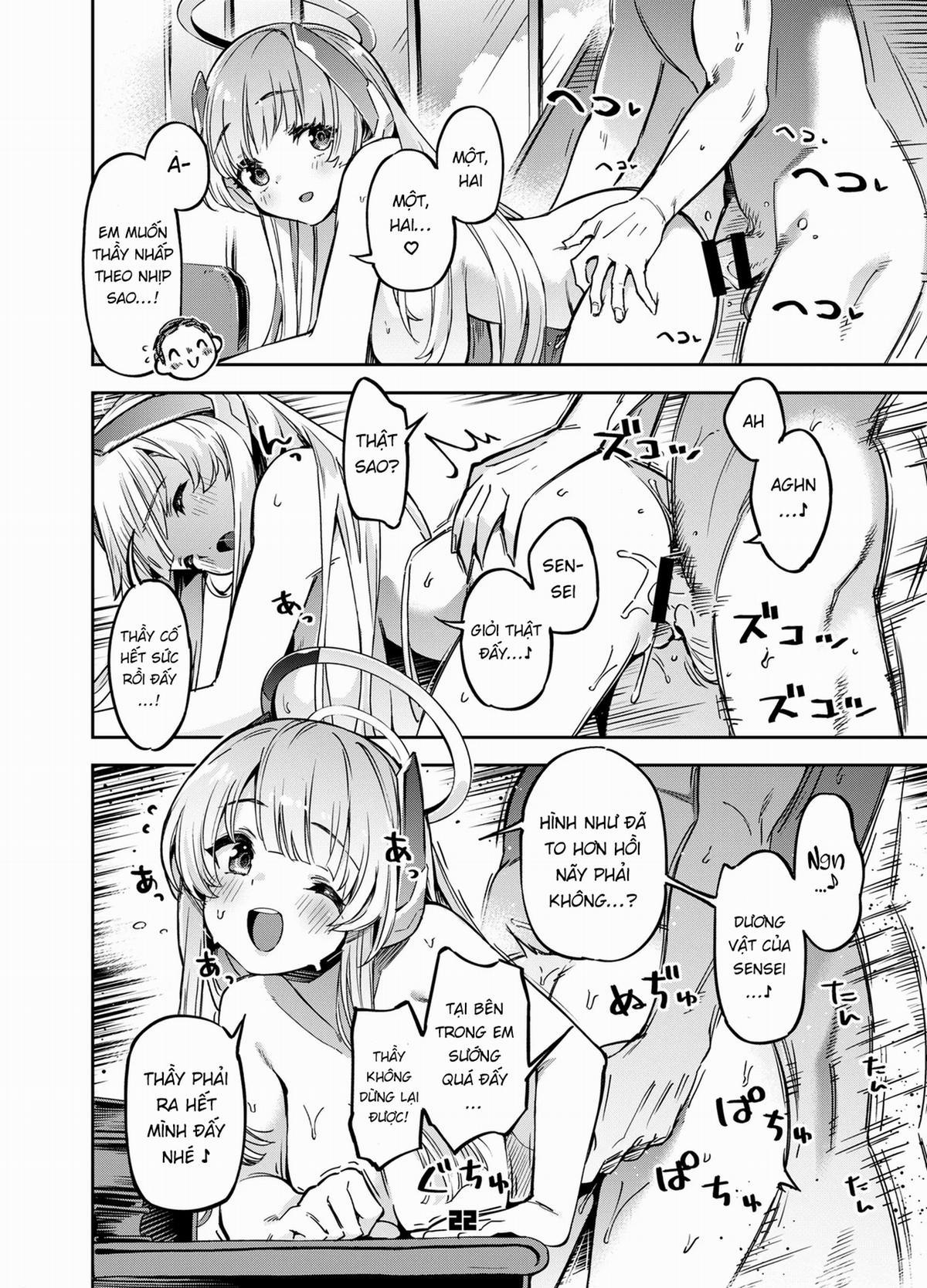 Sensei! Đừng Nói Cho Yuuka-Chan Biết Đấy Nhé! - Blue Archive OneShot trang 20