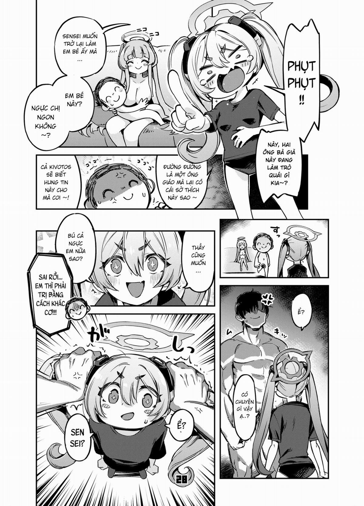 Sensei! Đừng Nói Cho Yuuka-Chan Biết Đấy Nhé! - Blue Archive OneShot trang 26