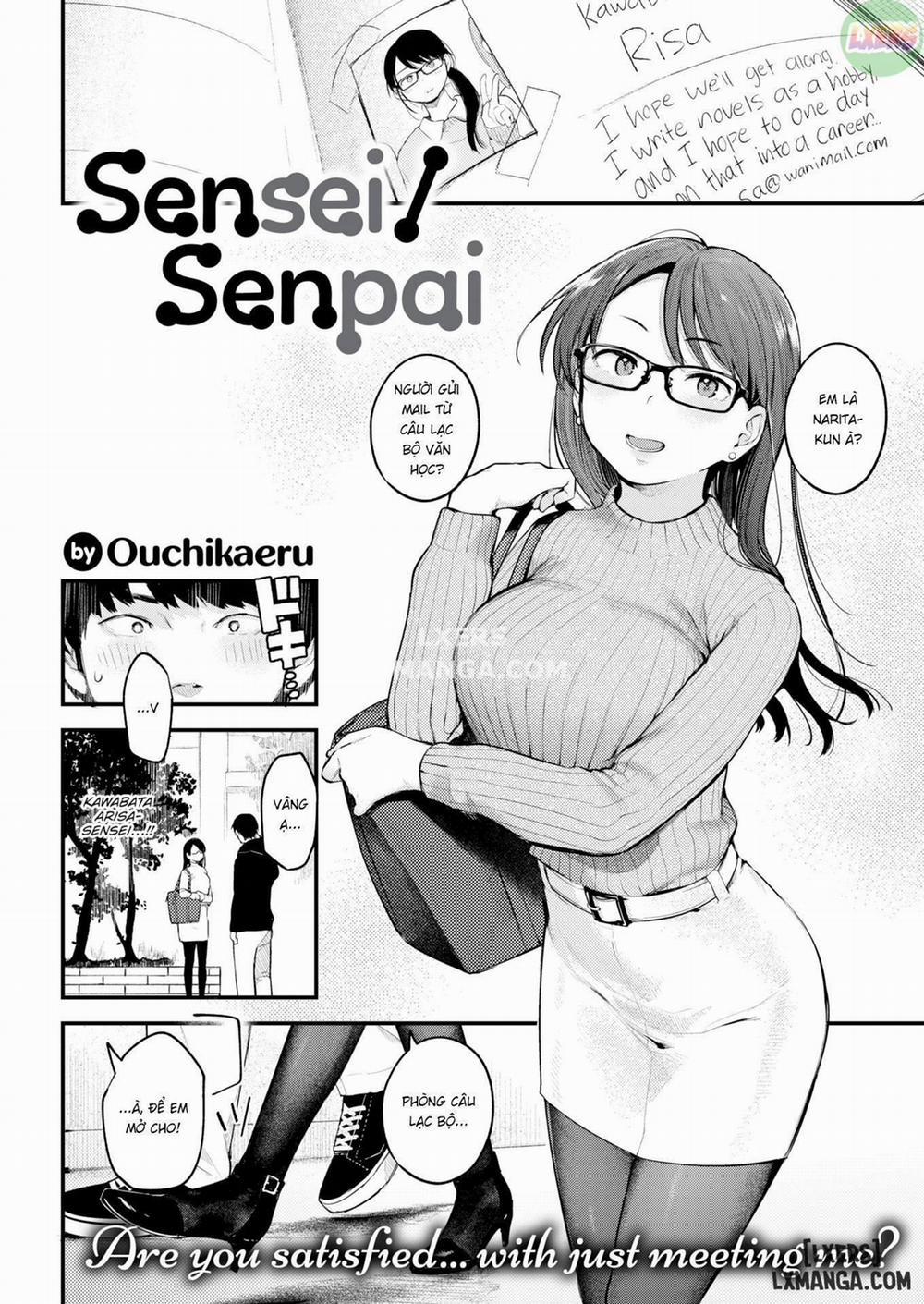 Sensei Senpai Oneshot trang 1
