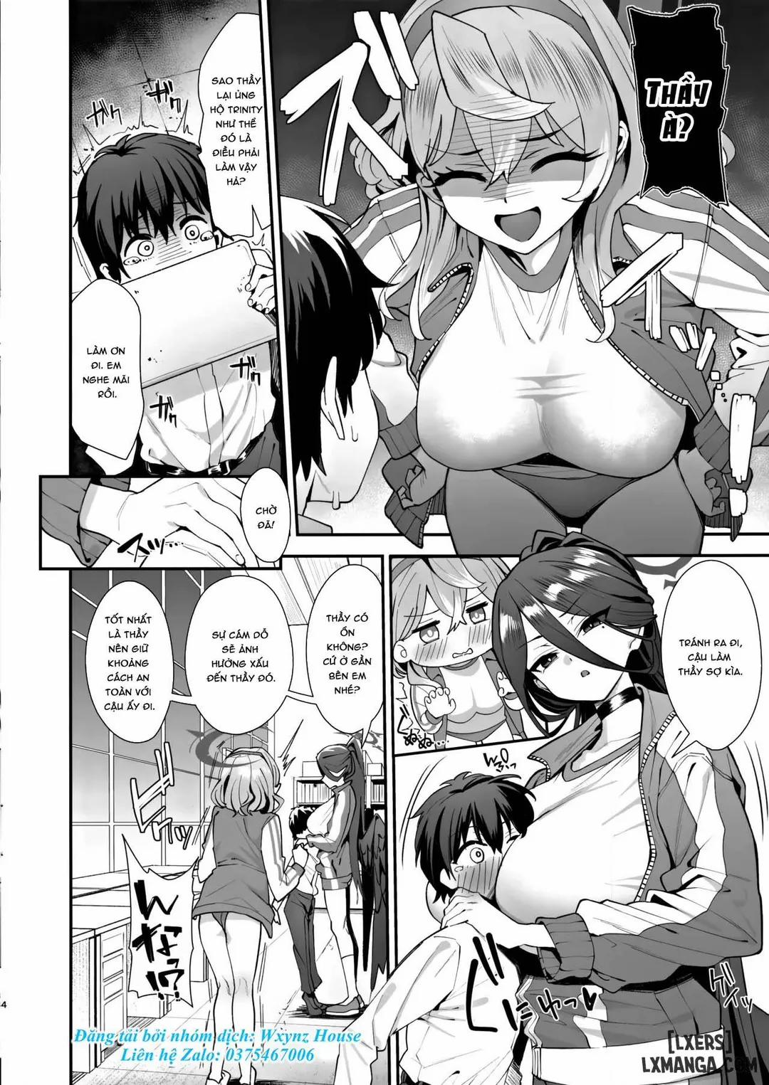 Sensei! Vầy nghĩa là sao!? Oneshot trang 2