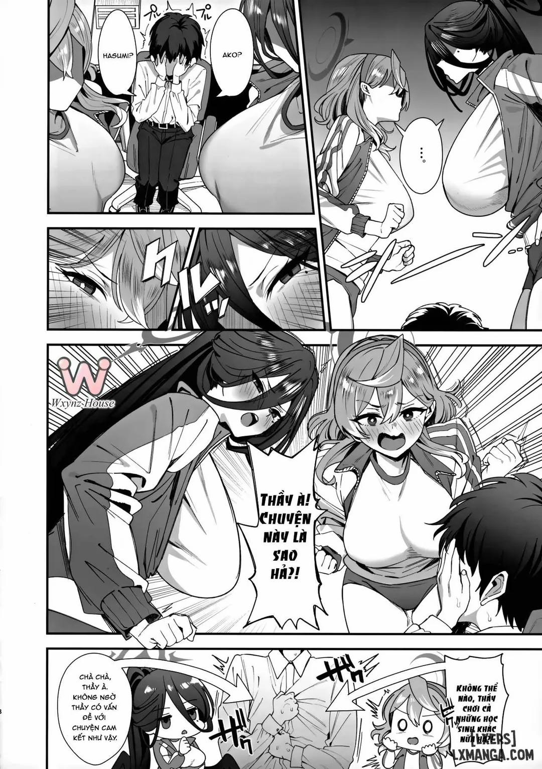 Sensei! Vầy nghĩa là sao!? Oneshot trang 6