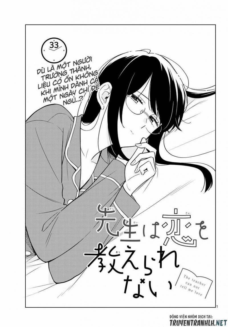 Sensei Wa Koi O Oshie Rarenai 33 trang 1
