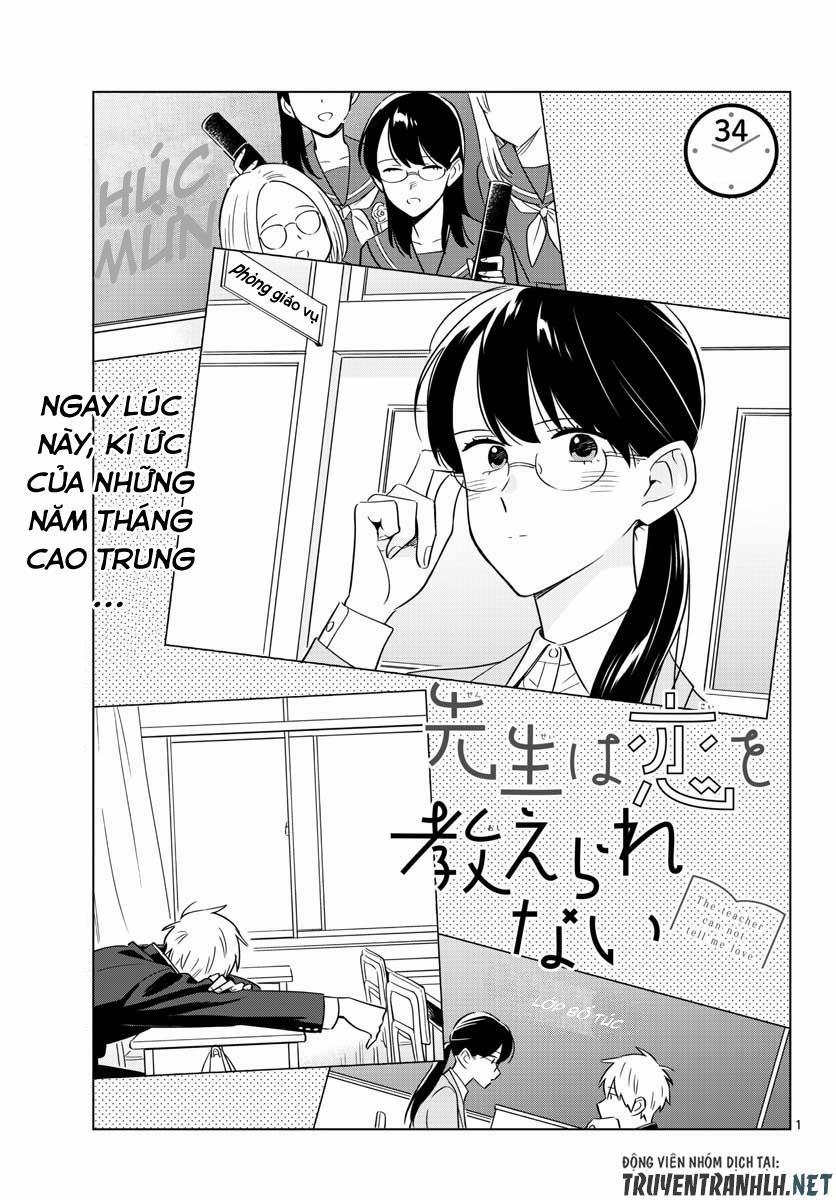 Sensei Wa Koi O Oshie Rarenai 34 trang 1