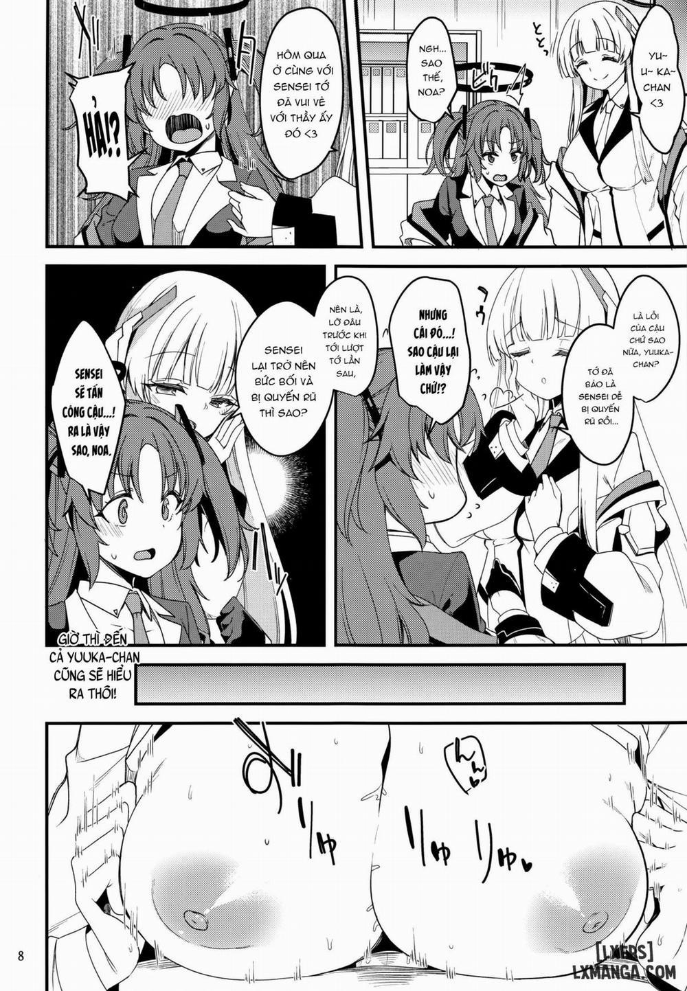 Sensei Yuuka-chan ni wa Naisho desu yo Oneshot trang 6