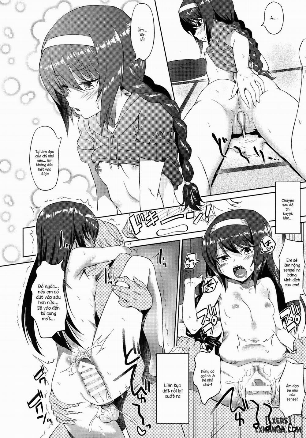 Senshadou no Uramichi Ooarai Joshi Gakuen Oneshot trang 12