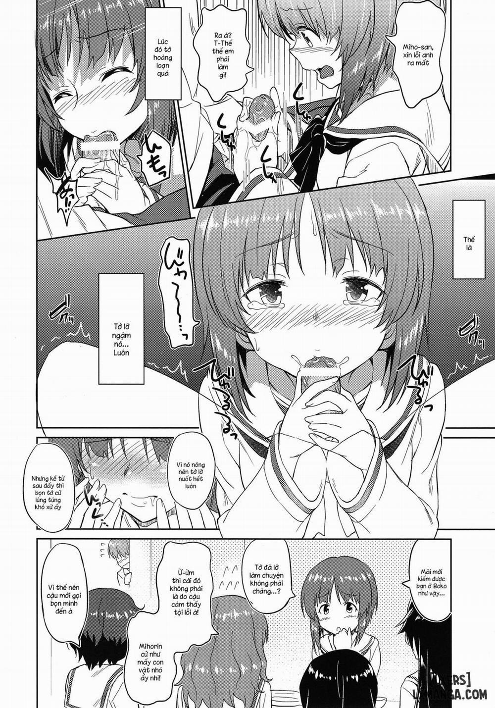 Senshadou no Uramichi Ooarai Joshi Gakuen Oneshot trang 4