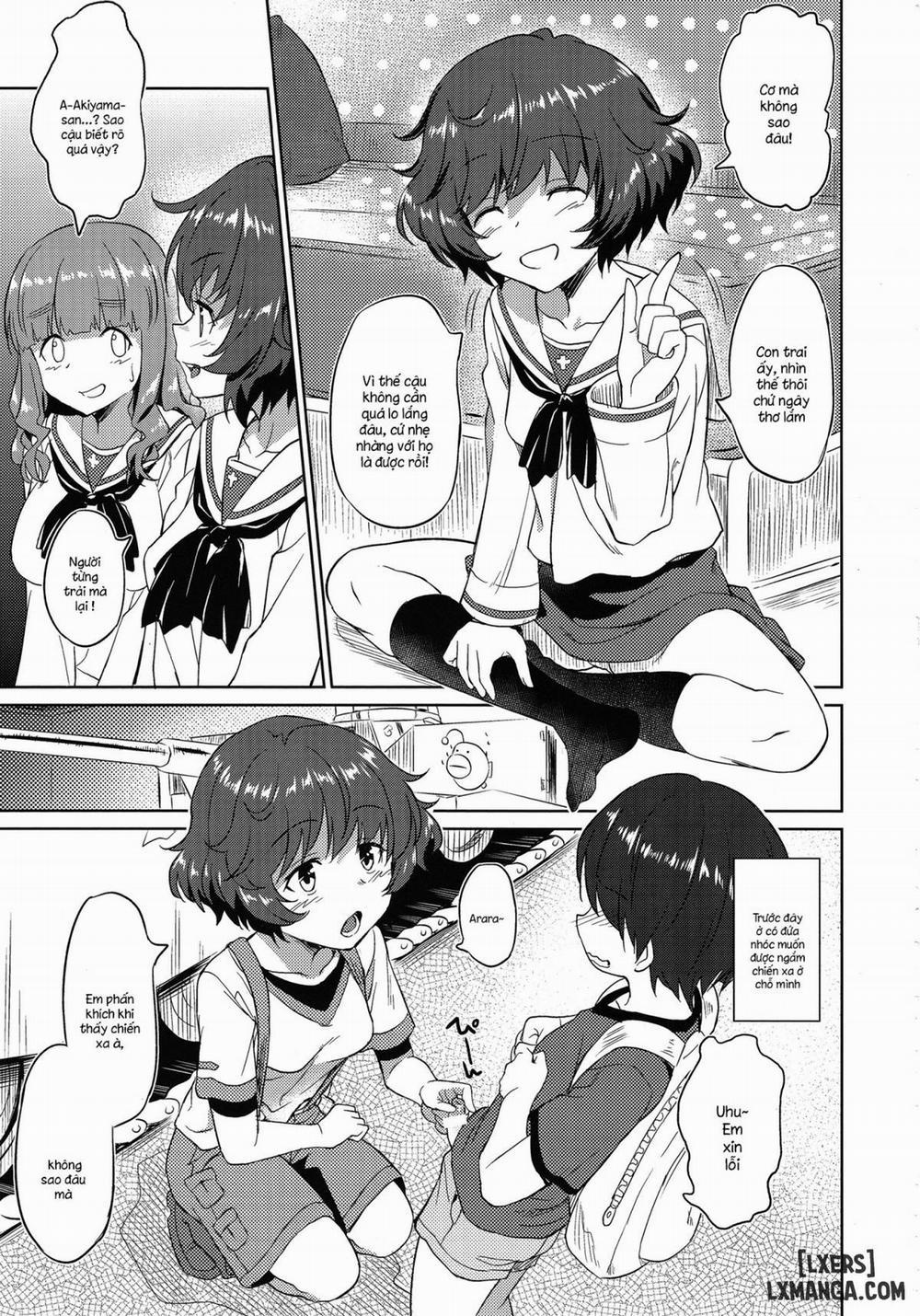 Senshadou no Uramichi Ooarai Joshi Gakuen Oneshot trang 5