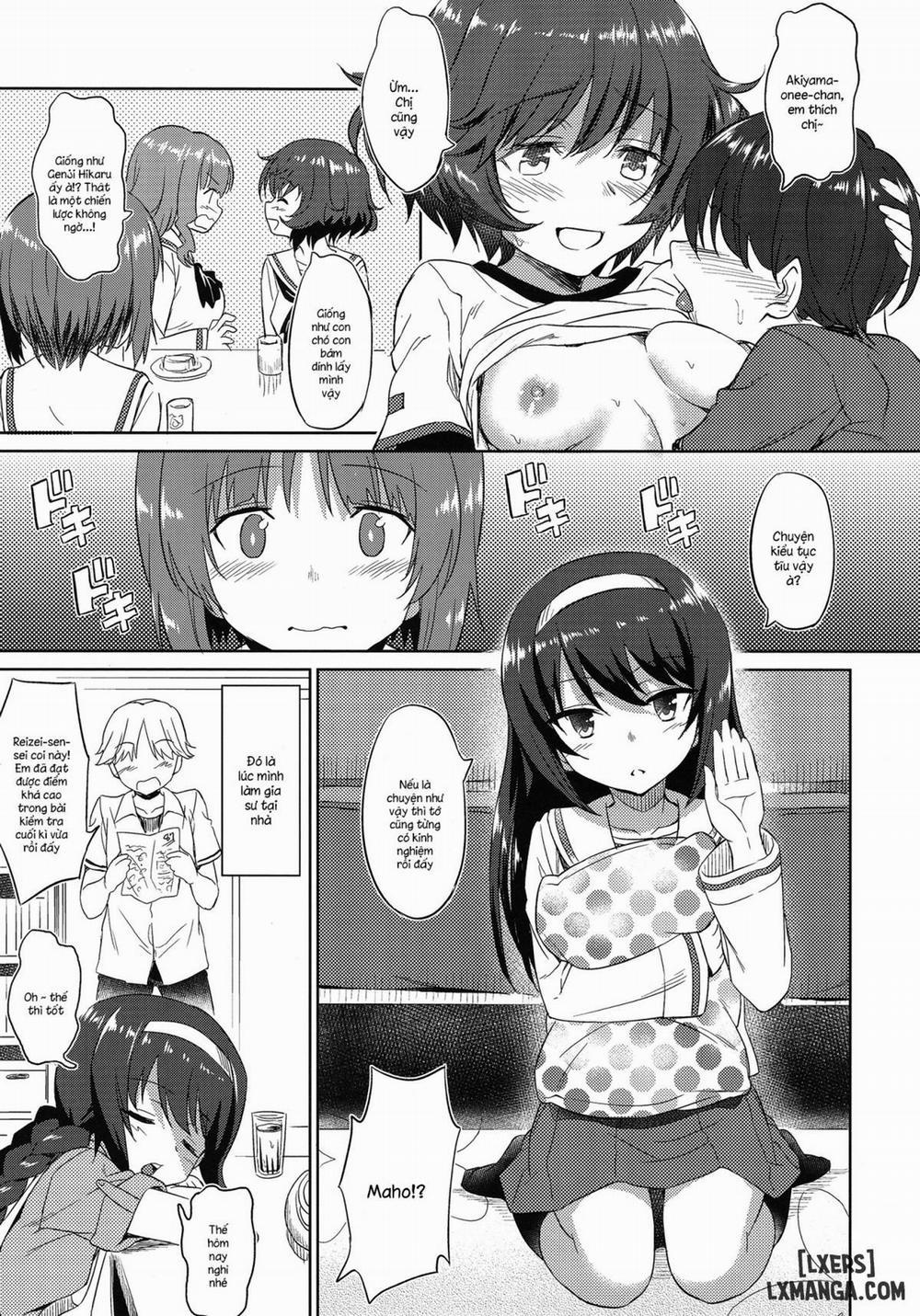Senshadou no Uramichi Ooarai Joshi Gakuen Oneshot trang 9