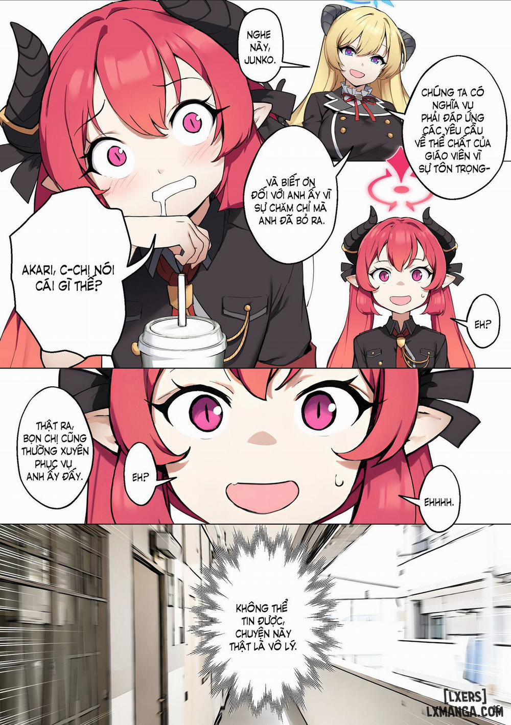 Series Oneshot Các Doujinshi Của Blue Archive P.2 Cho em ăn, thầy ơi!!- Truyện Màu trang 15