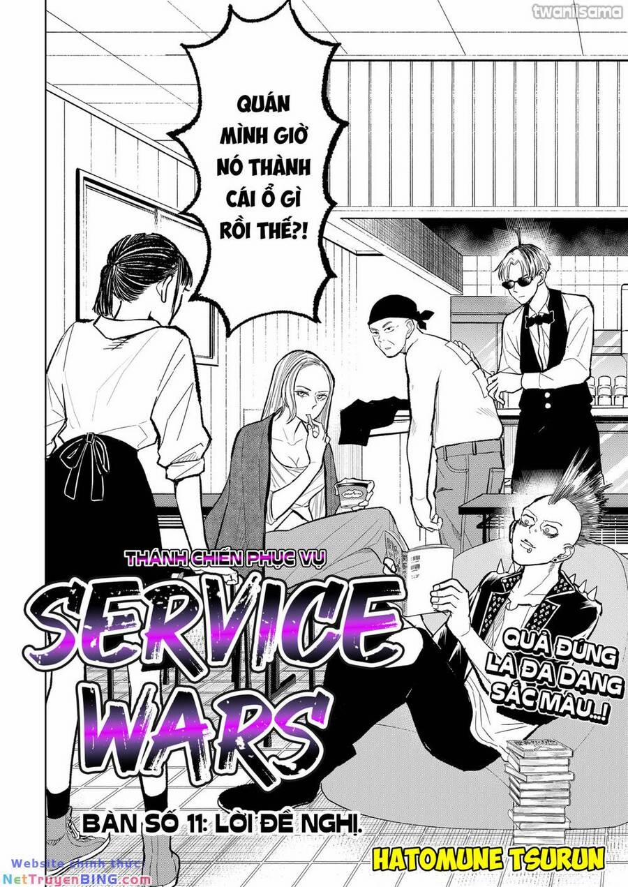Service Wars - Thánh Chiến Phục Vụ 11 trang 1
