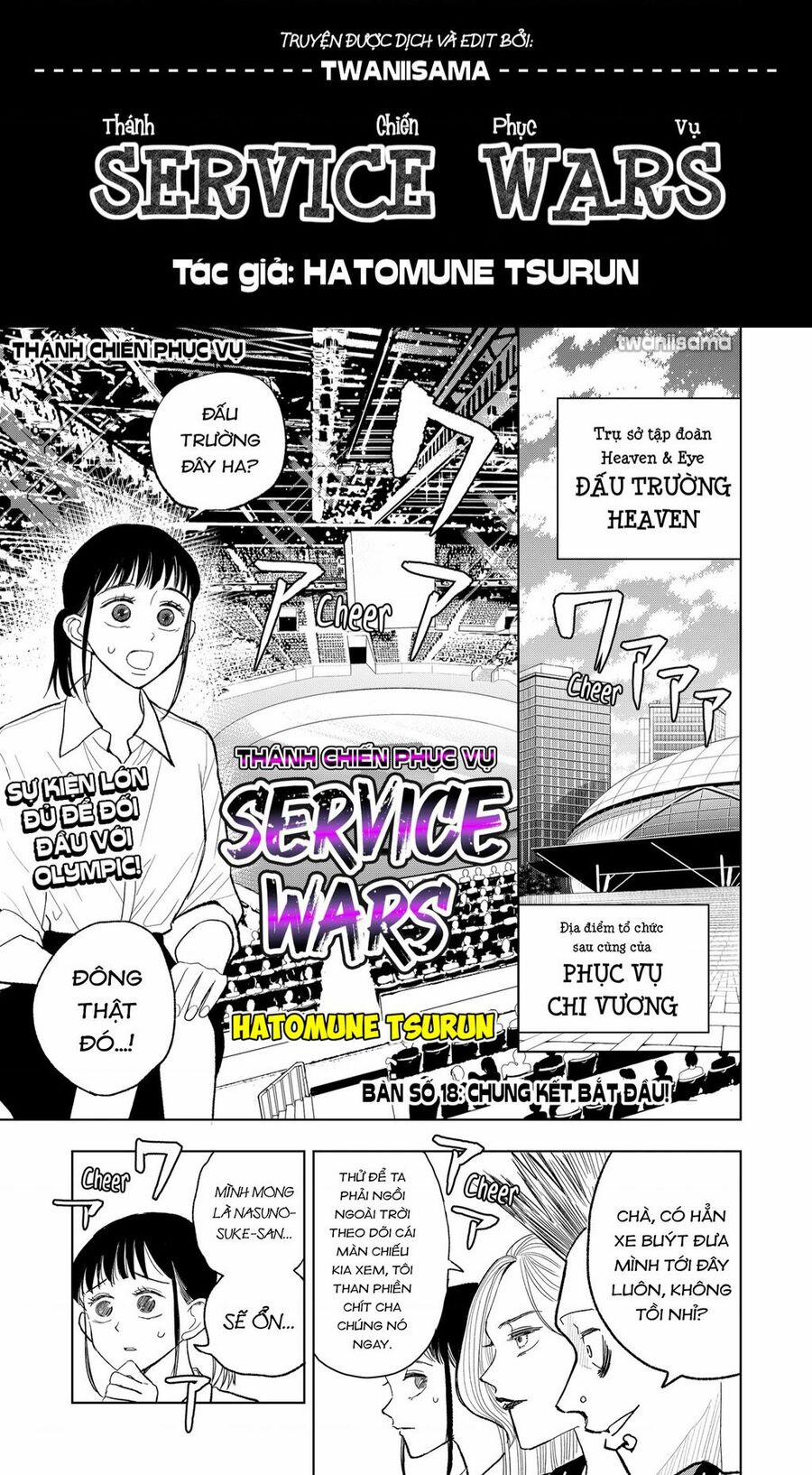 Service Wars - Thánh Chiến Phục Vụ 18 trang 0