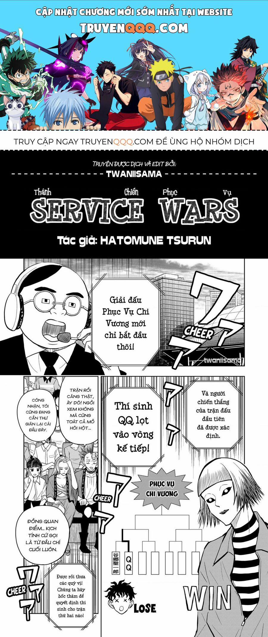 Service Wars - Thánh Chiến Phục Vụ 20 trang 0