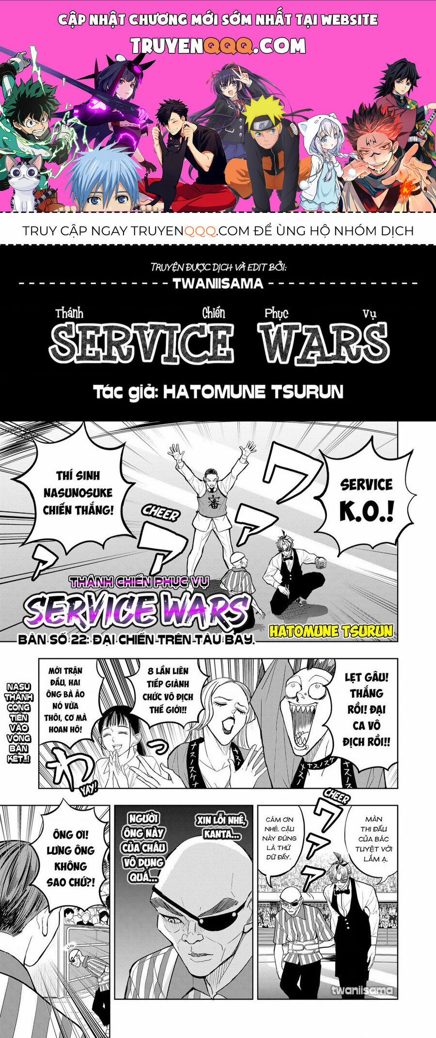 Service Wars - Thánh Chiến Phục Vụ 22 trang 0