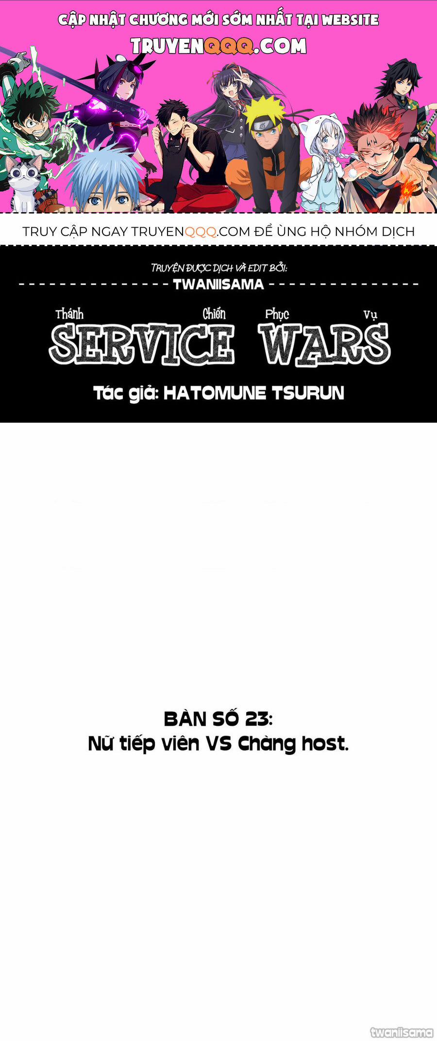 Service Wars - Thánh Chiến Phục Vụ 23 trang 0