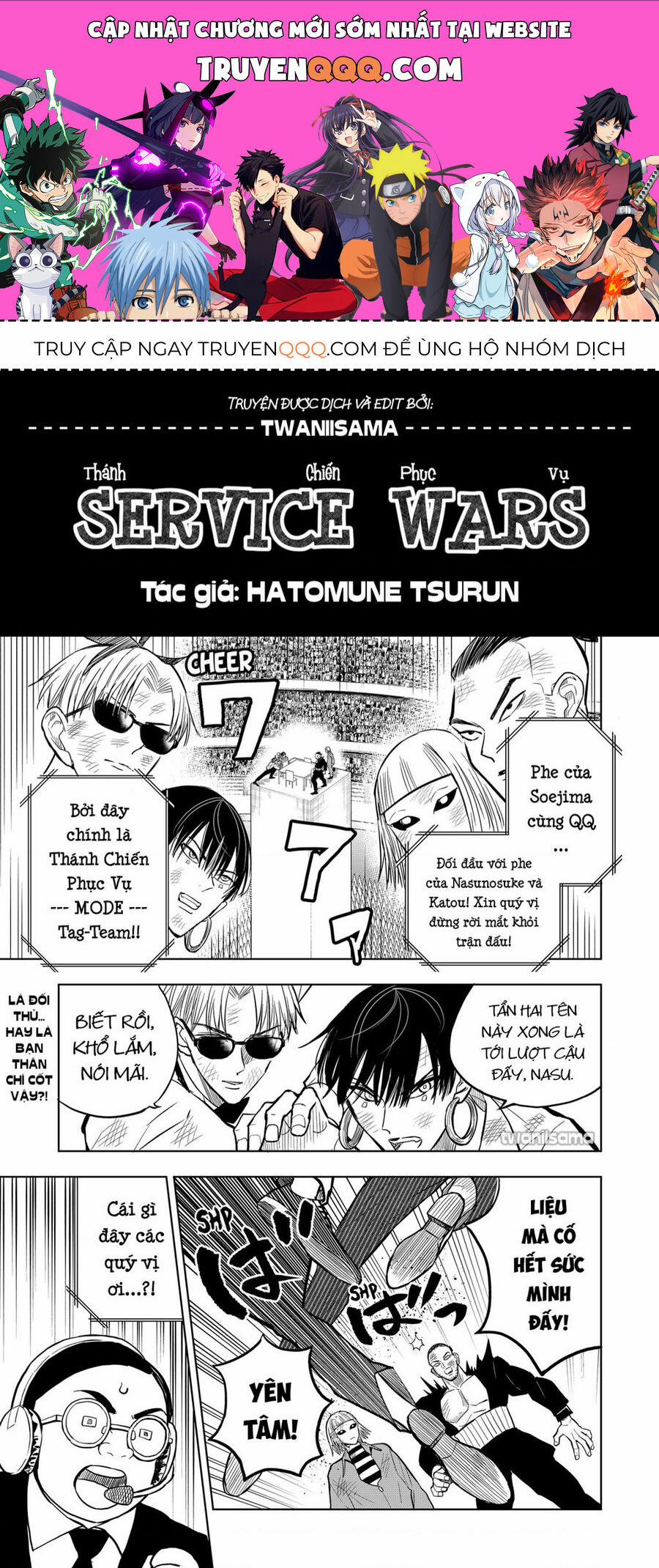 Service Wars - Thánh Chiến Phục Vụ 27 trang 0