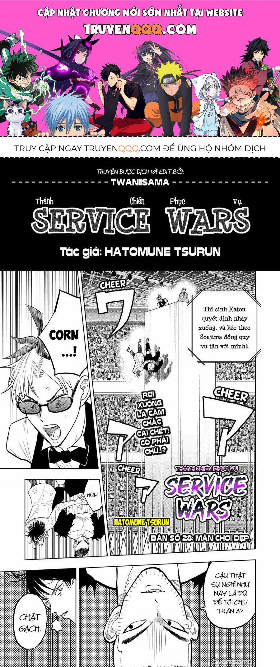 Service Wars - Thánh Chiến Phục Vụ 28 trang 0
