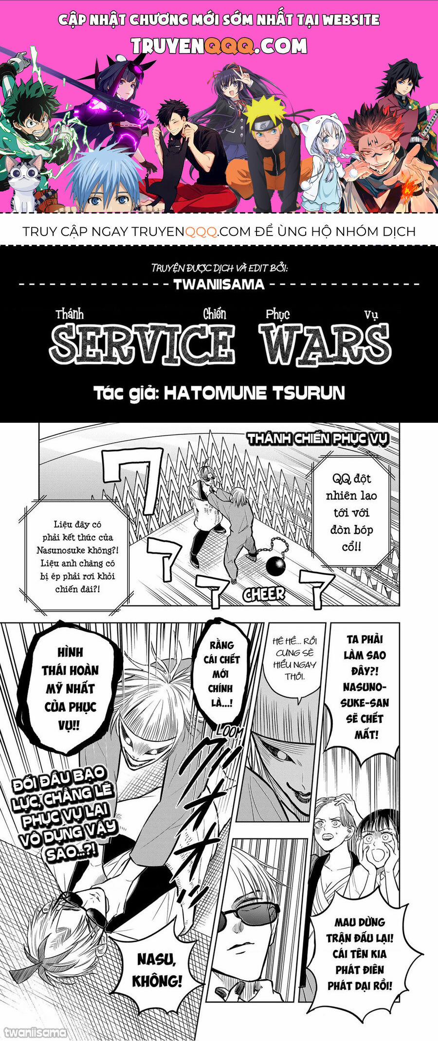 Service Wars - Thánh Chiến Phục Vụ 30 trang 0