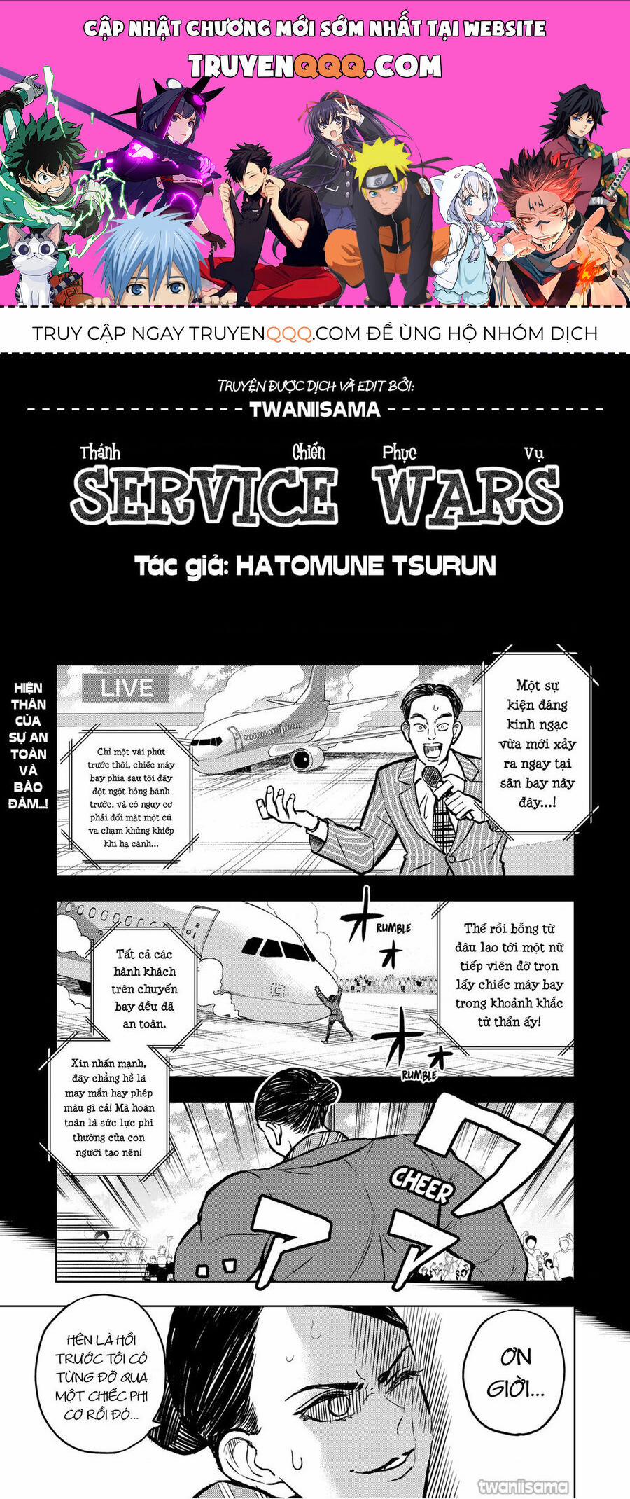 Service Wars - Thánh Chiến Phục Vụ 34 trang 0