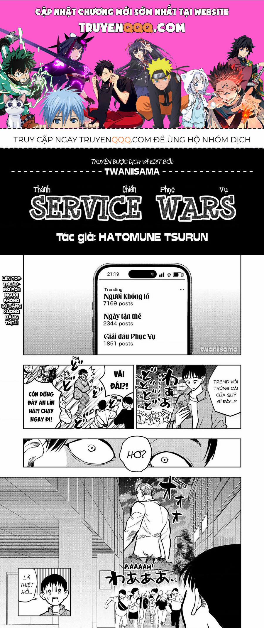 Service Wars - Thánh Chiến Phục Vụ 36 trang 0