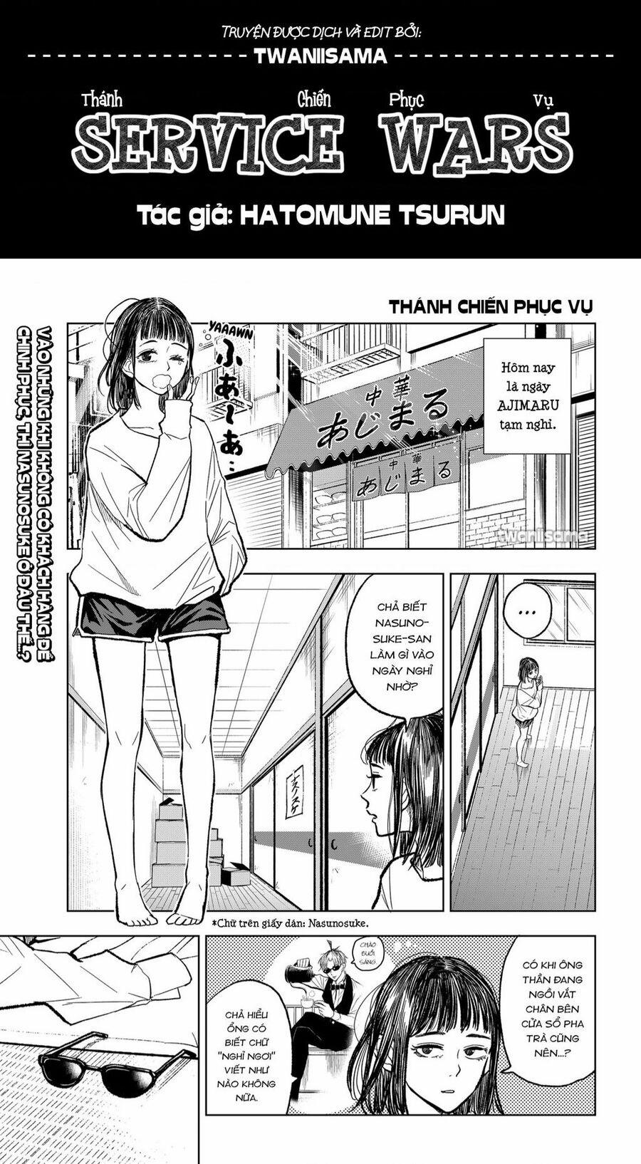 Service Wars - Thánh Chiến Phục Vụ 7 trang 0