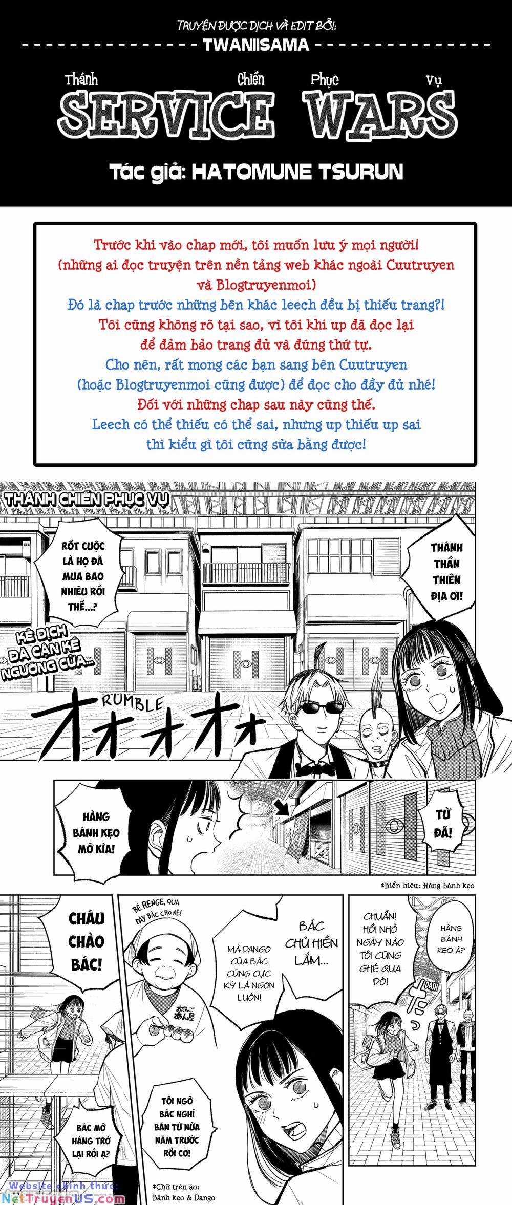 Service Wars - Thánh Chiến Phục Vụ 9 trang 0